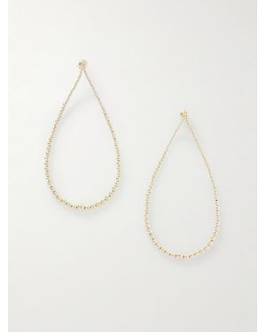 Alaïa Tone Beaded Earrings - Natural