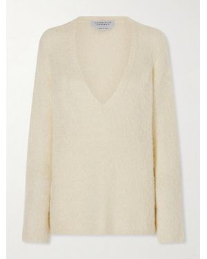 Gabriela Hearst Neoma Silk And Cashmere-Blend Jumper - Natural