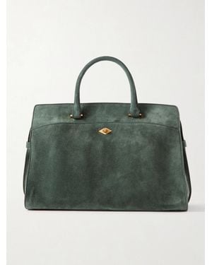 Metier Private Eye Medium Suede Tote - Green