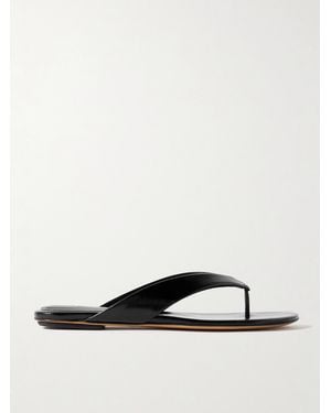 Le Monde Beryl Sandales En Cuir Effet Anguille - Blanc