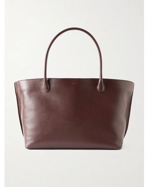 LIE STUDIO The Eva Weekend Leather Tote - Brown