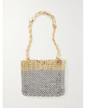 Rabanne 1969 Skyline Chainmail Shoulder Bag - White