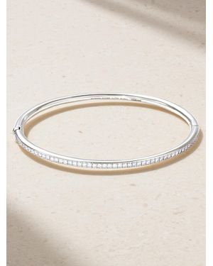 De Beers Db Classic 18-Karat Diamond Bangle - Natur