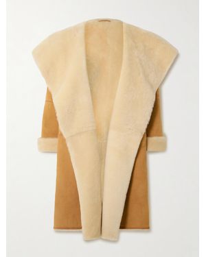 TOTEME Mantel Aus Shearling - Natur