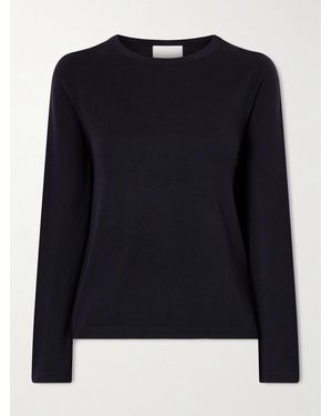 Allude Wool Sweater - Schwarz