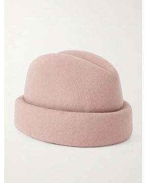 Gigi Burris Millinery Sharina Kappe Aus Wollfilz - Pink