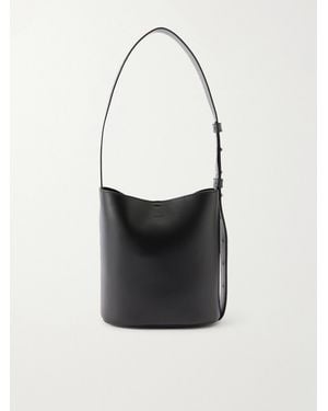 LIE STUDIO Paula Leather Tote - White