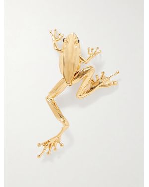 Bottega Veneta Tone Brooch - White