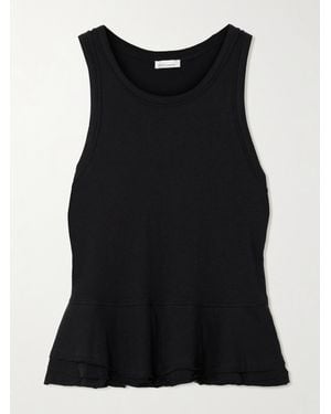 Skin Elle Tanktop Aus Bio-Pima-Baumwolle - Schwarz
