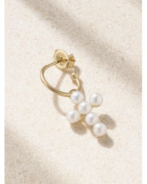 Mizuki 14-Karat Pearl Single Earring - Natural