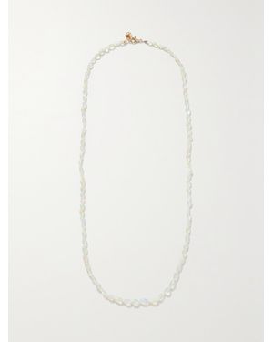 Fry Powers 18-Karat Opal Necklace - White