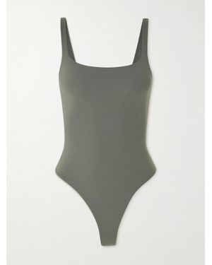 Skims Fits Everybody Thong Bodysuit - Grey