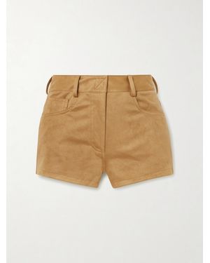Norma Kamali Brushed Shorts - Natural