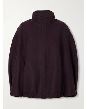 Dries Van Noten Wool-Blend Twill Jacket - Purple