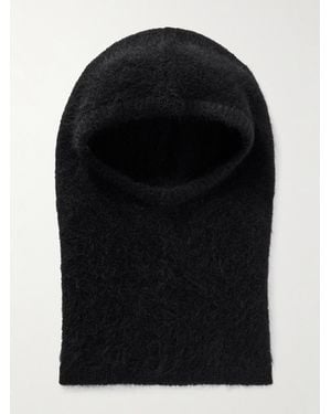 Perfect Moment Alpaca-Blend Balaclava - Black