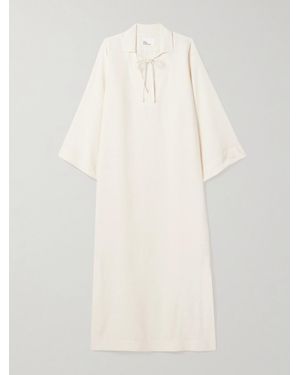 Lisa Marie Fernandez Shantung Maxi Dress - White