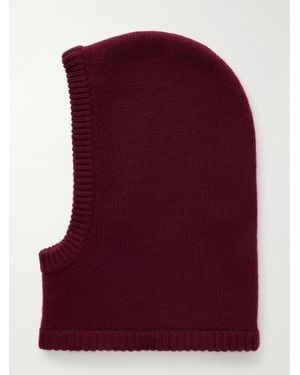 Lisa Yang Astri Cashmere Balaclava - Purple