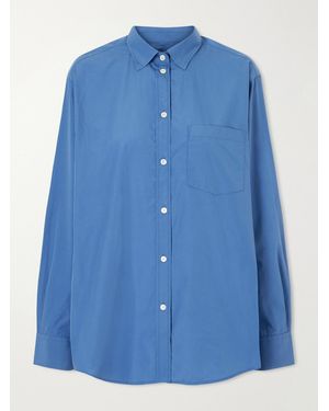 Rohe Cotton-Poplin Shirt - Blue