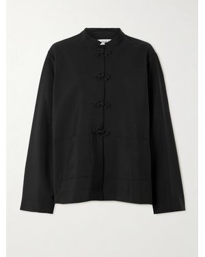 Rohe Wool And Mohair-Blend Jacket - Black