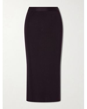 Veronica de Piante Caterina Midirock Aus Seide - Blau