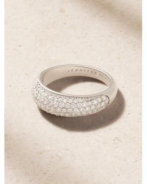 Jennifer Meyer Dome 18-Karat Diamond Ring - Natural