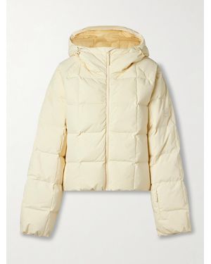 CORDOVA Oza Hooded Quilted Down Ski Jacket - Natural
