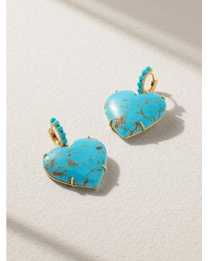 Irene Neuwirth Love 18-Karat, And Diamond Hoop Earrings - Blue