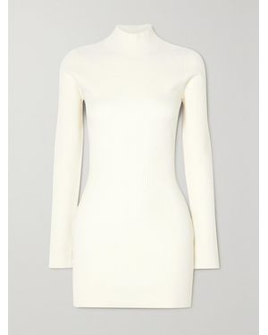 GAUGE81 Minas Ribbed Merino Wool-Blend Mini Dress - Multicolour