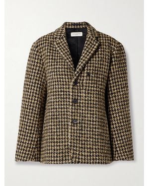 Kallmeyer James Houndstooth Tweed Blazer - Brown
