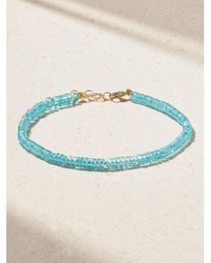 JIA JIA Armband Mit Apatiten Und Details Aus 14 Karat - Blau