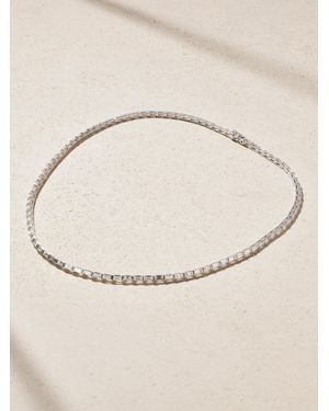 Anita Ko Kette Aus 18 Karat Weißgold Mit Diamanten - Natur