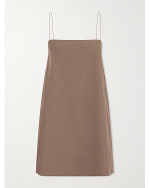 Matteau Organic Cotton-Poplin Mini Dress - Natural
