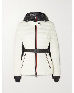 Moncler Bruche - Short Down Jacket - White