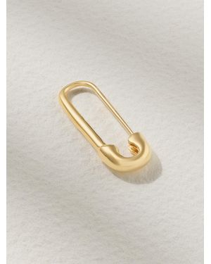 Anita Ko Boucle D'Oreille Unique En Or 18 Carats (750/1000) Safety Pin - Métallisé