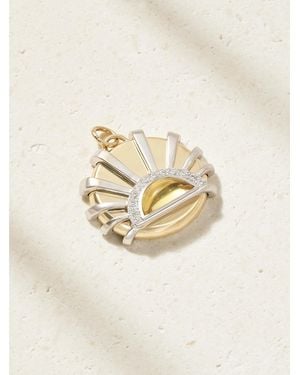 L'Atelier Nawbar Sun Dawn 18-Karat, Citrine And Diamond Necklace - Natural