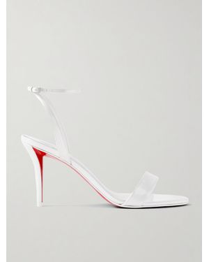 Christian Louboutin Miss Z 80 Sandalen Aus Leder - Weiß