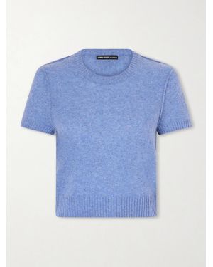 James Perse Cashmere T-Shirt - Blue