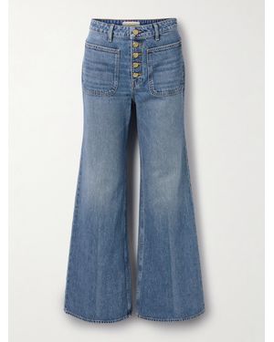 Ulla Johnson The Gwynne High-Rise Flared Jeans - Blue