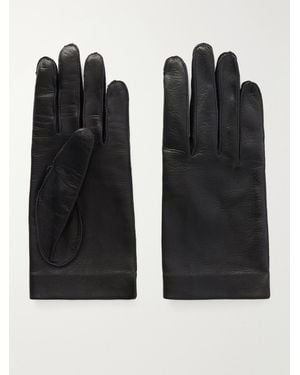 Tom Ford Leather Gloves - Black