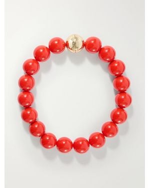 Carolina Herrera Ball Resin Necklace - Red
