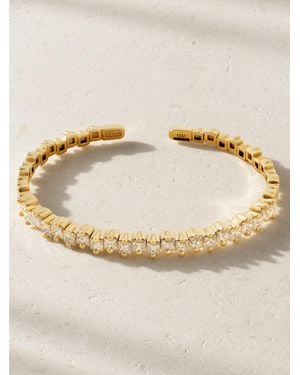 Suzanne Kalan 18-Karat Diamond Bangle - Natural
