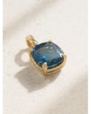 David Yurman Marbella Anhänger Aus 18 Karat Mit Topas - Blau