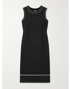 Marni Wool Midi Dress - Black