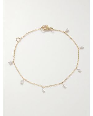 STONE AND STRAND Bracelet En Or 14 Carats (585/1000) Et Diamants Petal - Neutre