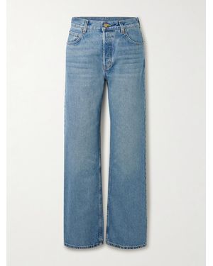 B Sides Bec High-Rise Wide-Leg Jeans - Blue