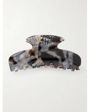 Sophie Buhai Fan Shell Acetate Hairclip - Black