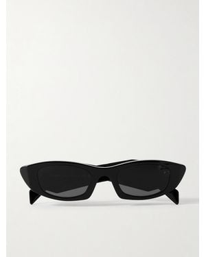 Prada Symbole Cat-Eye Acetate Sunglasses - Black
