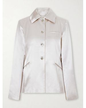 Kallmeyer Luca Satin-Twill Blazer - Gray