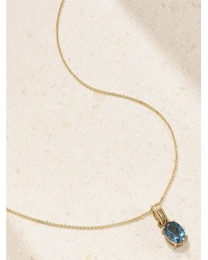 STONE AND STRAND Beekman Kette Aus 14 Karat Mit Topas - Natur