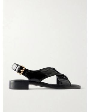 Church's Sondra Patent-Leather Sandals - Black